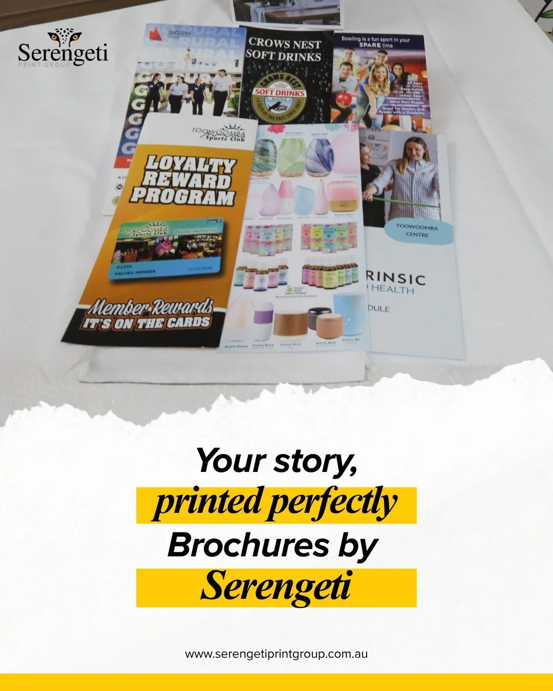 Brochures. Flyers. Stickers. Signage. ✨ ​

Every piece of print says something about your business ​

The question is&hellip; what impression are you leaving behind? 👀​

At Serengeti Print Group, we create print designed to stand out from the first 