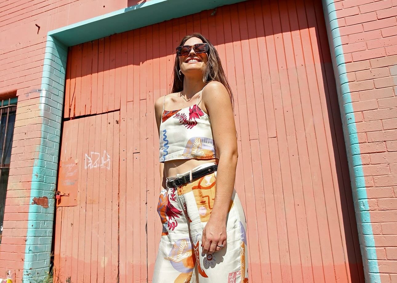 Summer sorted ✌🏼Use code MEGA50 at checkout now to grab our show-stopping Nomad print crop for just $44! This baby is crafted from luxe fabric and goes with everything - jeans, shorts, skirts and swimwear. Limited stock. 
.
.
#blackfriday #cybermond