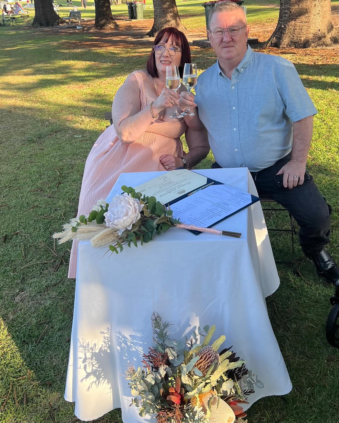 🤍🤍 Jo &amp; Chris 🤍🤍
13. 04. 24

Congratulations!

&lsquo;Sometimes life can deal us a hand which we could never expect and through these ebbs and flows, two people can find each other when it&rsquo;s least expected and have a second chance at lo