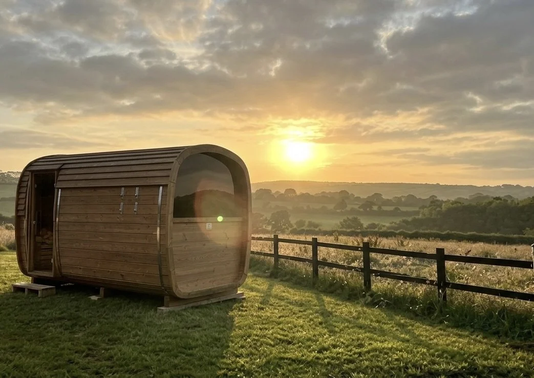 Sauna in the Cornish Countryside