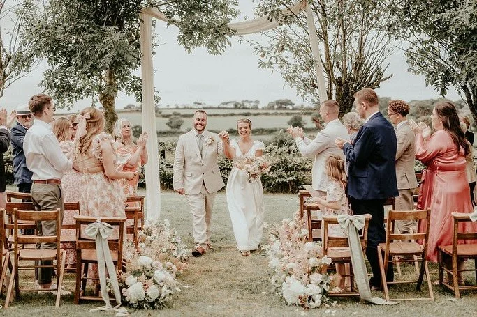 Save for your garden wedding inspiration!

Can&rsquo;t believe this beautiful garden wedding was nearly a month ago - anyone else think this summer is whizzing by?!

Perfect floral prettiness, wafting drapes and lots of happiness. The perfect Cornish