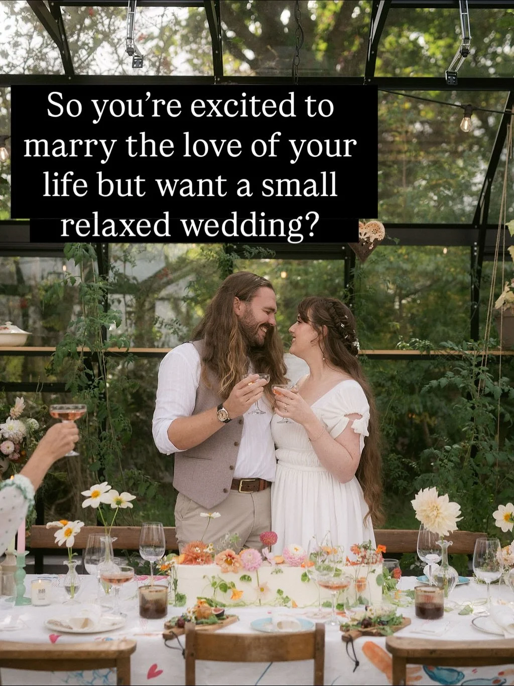 So you&rsquo;re excited to marry the love of your life but a bit scared of the actual wedding?!

A small relaxed wedding in Cornwall at our micro wedding venue could be just the ticket!

Your guests staying onsite in our luxury holiday cottages, wond