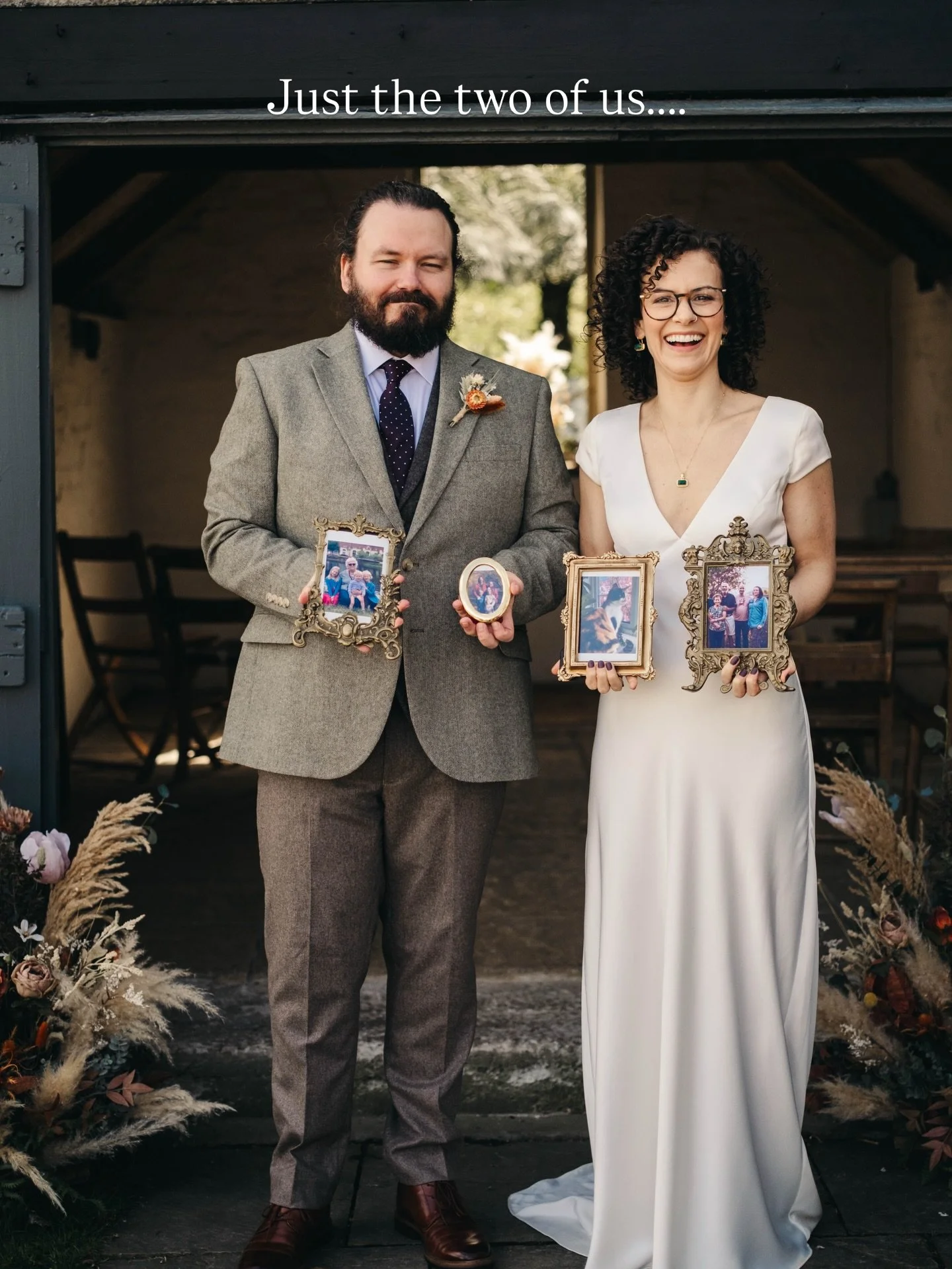 When your families live in far flung places, a wedding really does become about the two of you.

Walking to their beautiful little ceremony in the Woodshed with the most amazing light, for locals Shari and Stephen who then made the most of our beauti