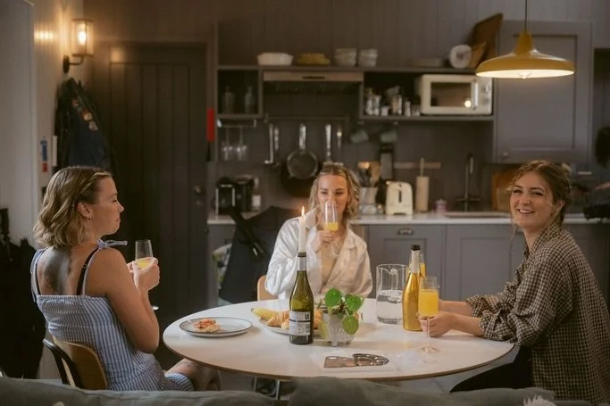 Your wedding morning at The Cornish Place is a relaxed affair!

Swap a characterless bridal suite for a luxury cottage - breakfast and selfies with your friends and family, tv on if necessary to placate the toddler. A separate cottage for the groom a