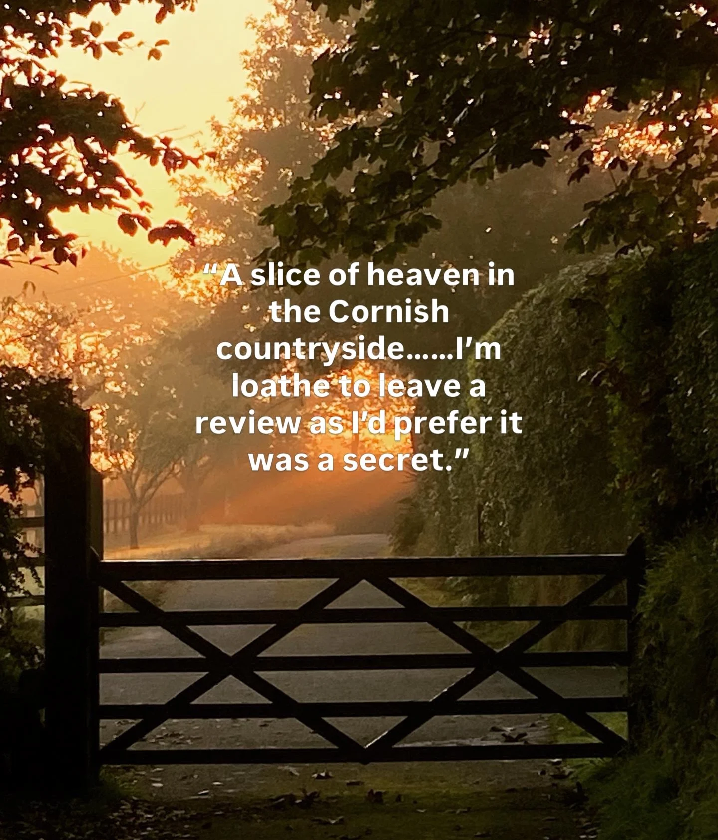 What makes us different from other self catering cottages? Do they get reviews like this?!

A bubble of relaxation in the Cornish countryside. Whether it&rsquo;s for a holiday, a wedding or a retreat. We are here for our guests, onsite to help them m
