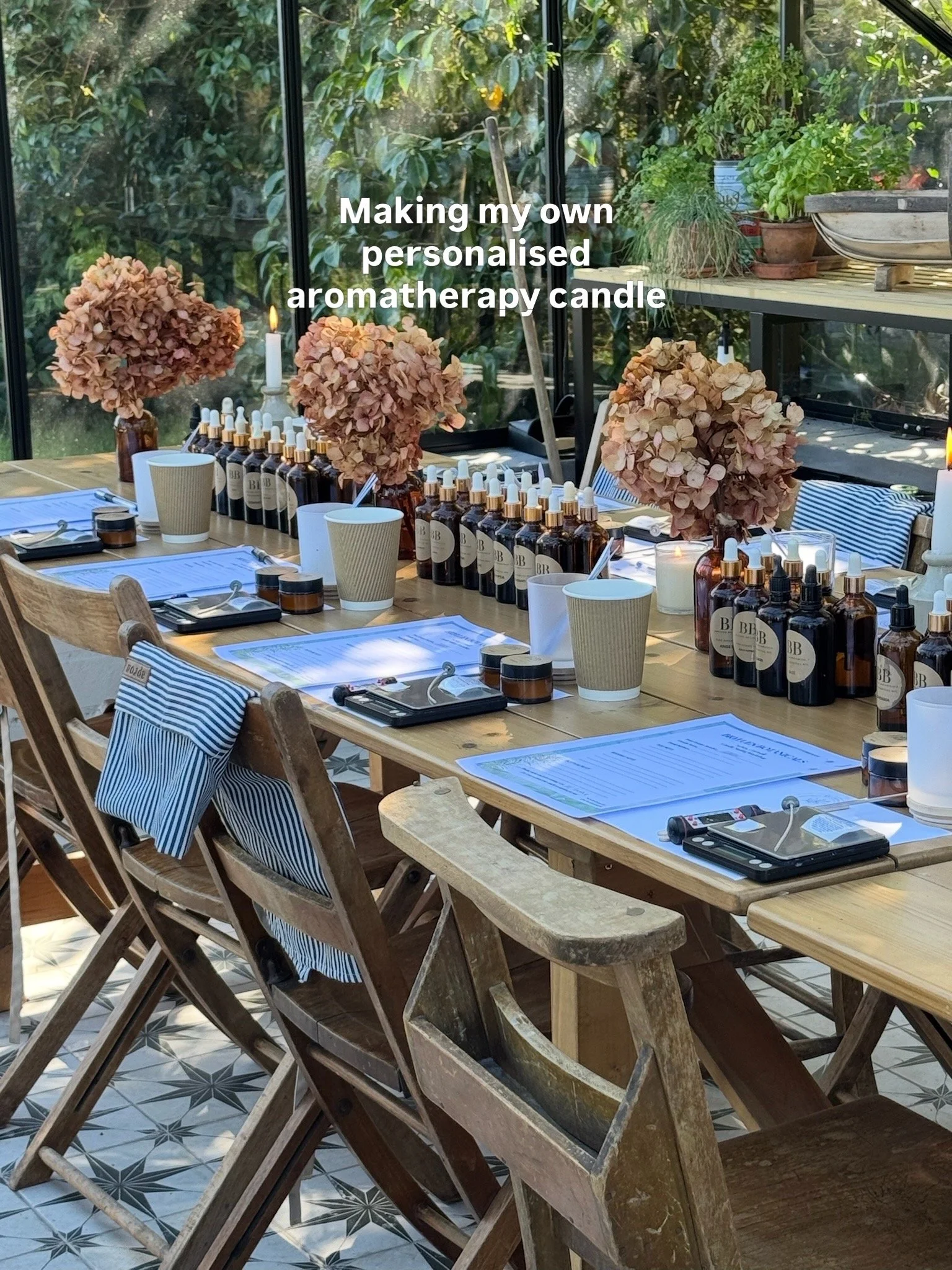 Aromatherapy Candle workshop