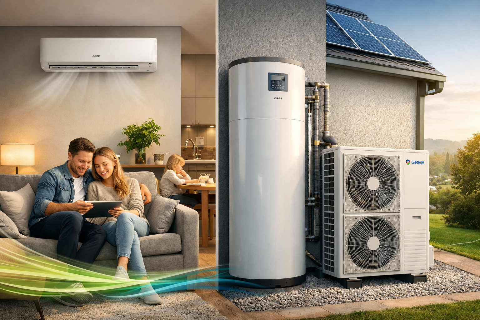 Moderne varmepumper er bra for både klima og lommebok 