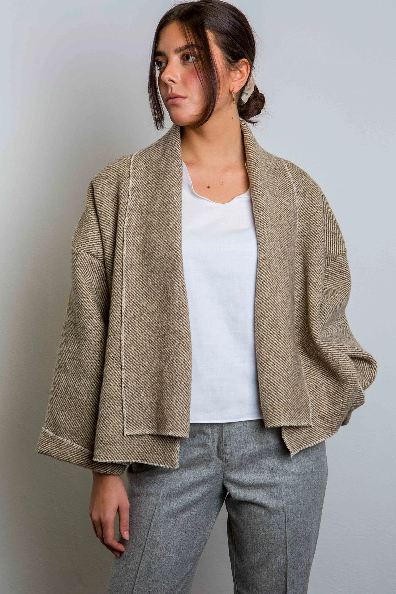 Handwoven loden jacket