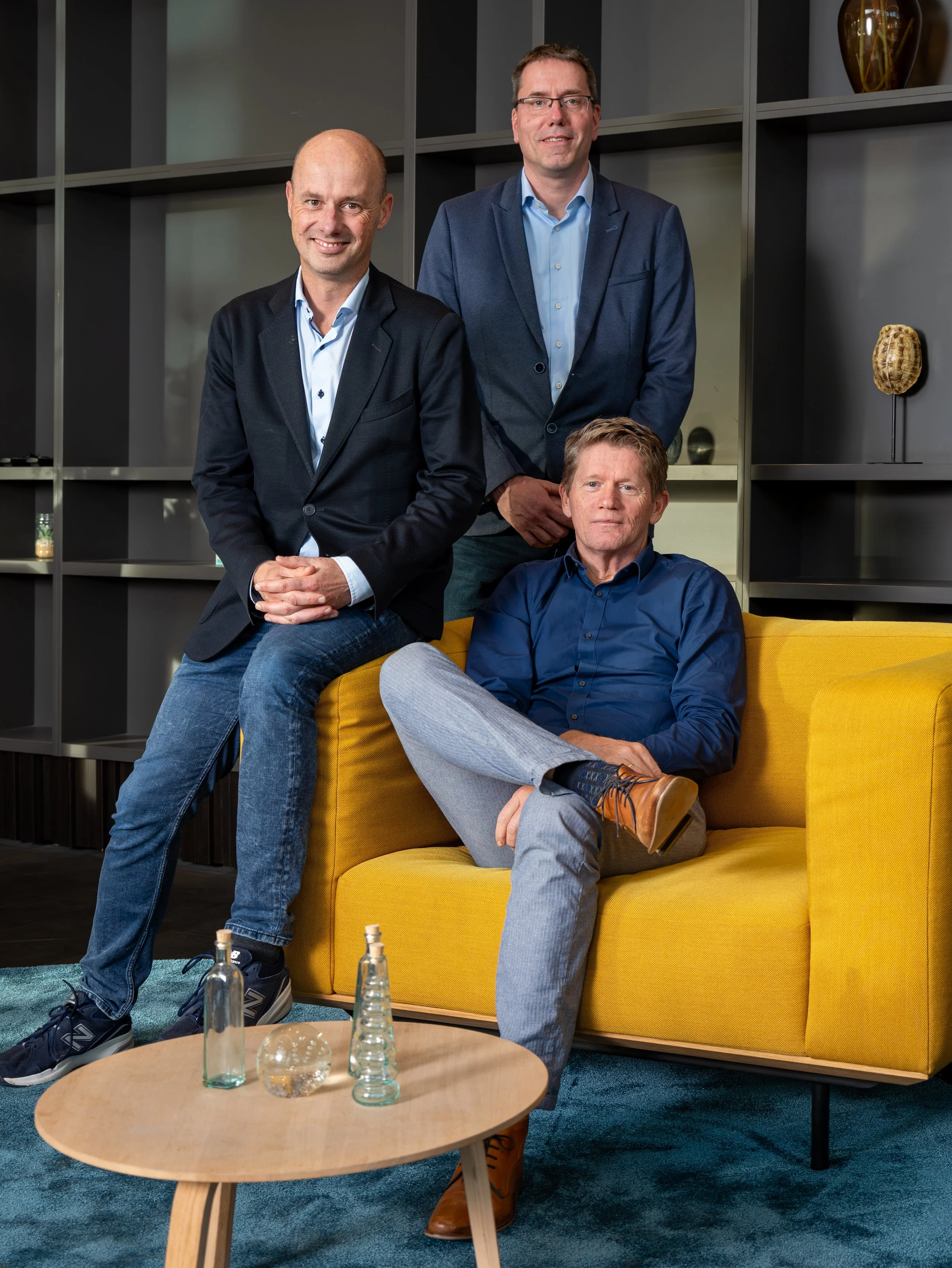 Portretfoto Teamfoto Bedrijfsfotograaf Coporate shoot Rotterdam Capelle aan den IJssel Personal Branding