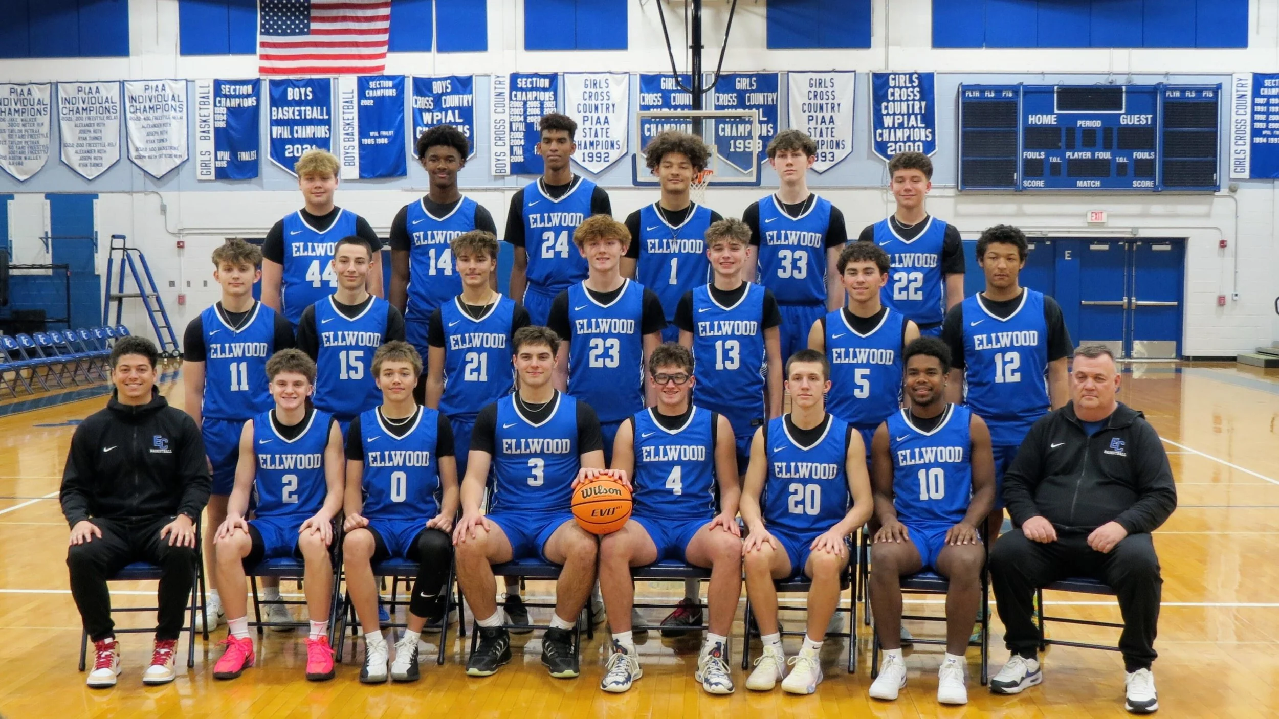 BOYS BASKETBALL — Ellwood City Wolverines