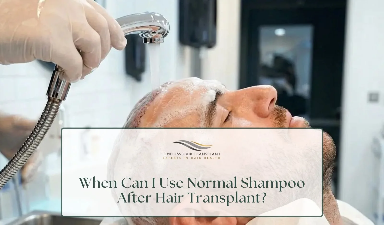 When Can I Use Normal Shampoo After Hair Transplant?