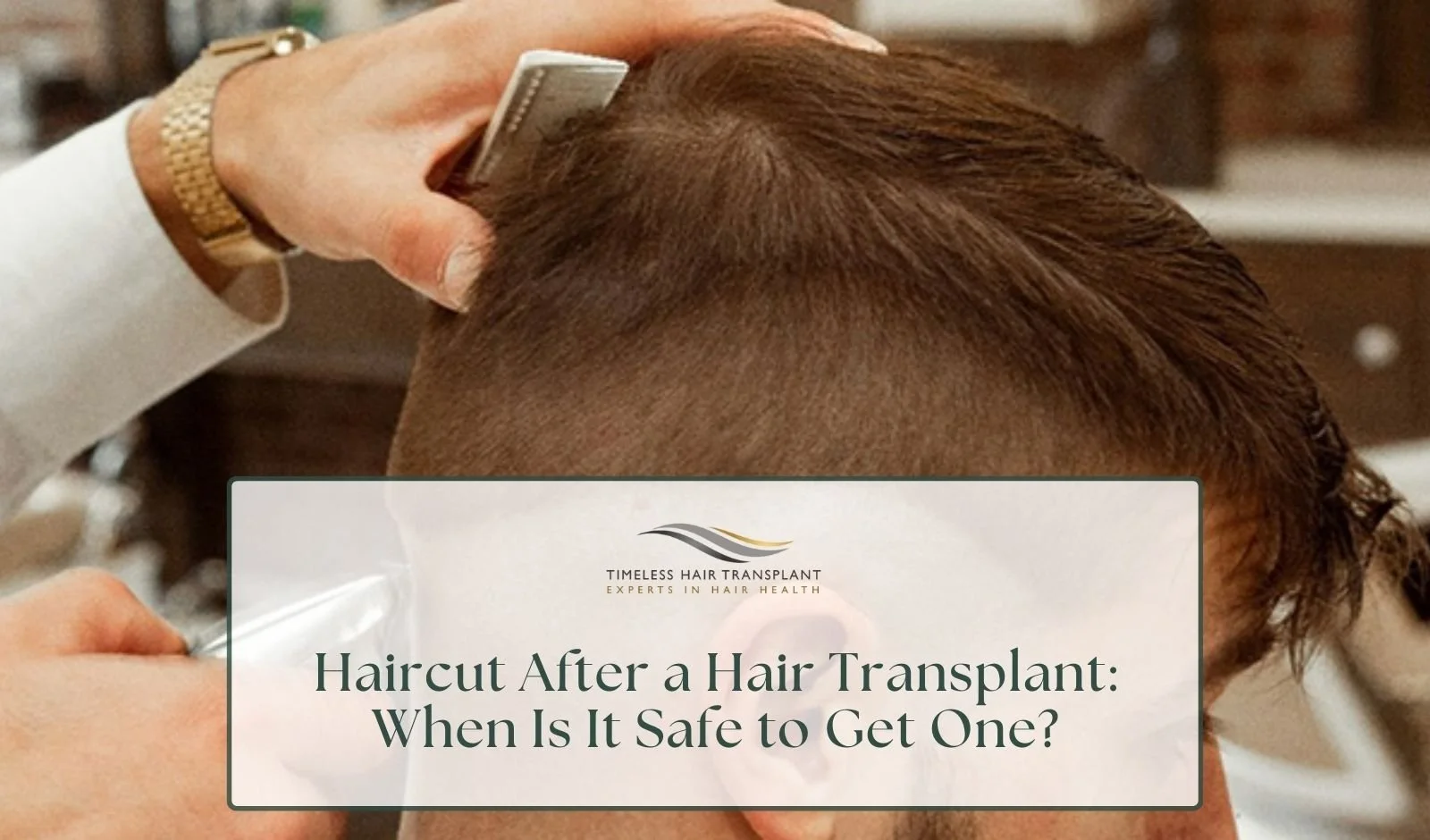 Haircut After a Hair Transplant: When Is It Safe to Get One?