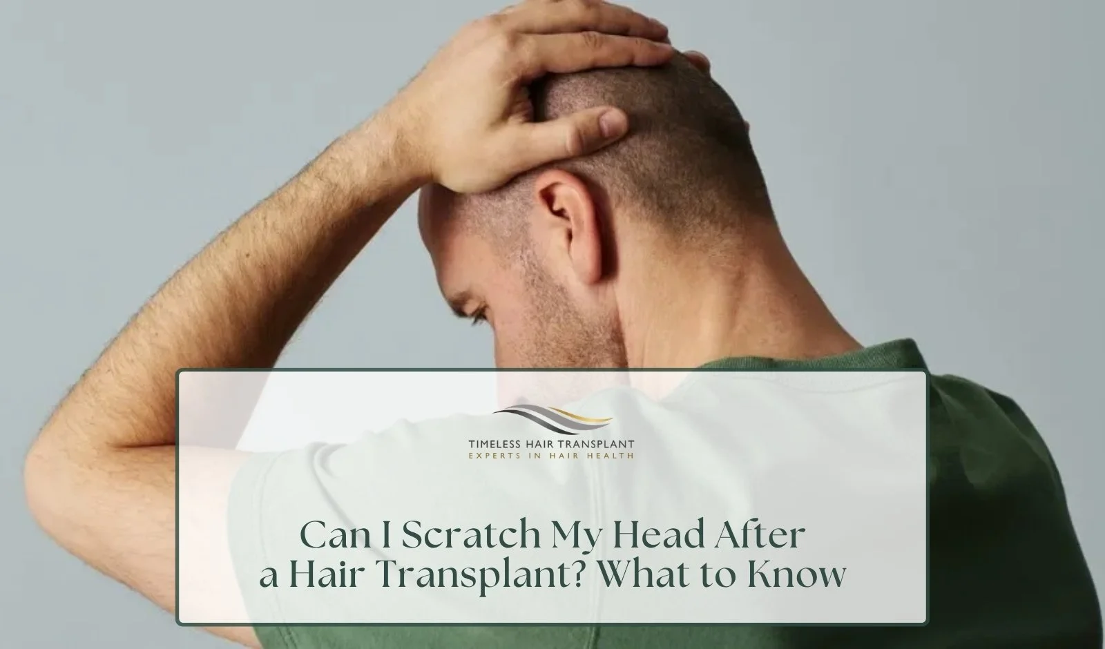 Can I Scratch My Head After a Hair Transplant? What to Know