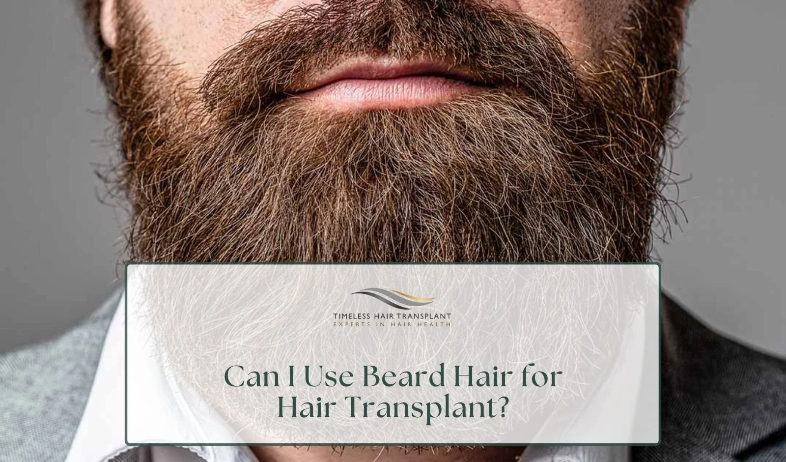 Can I Use Beard Hair for Hair Transplant