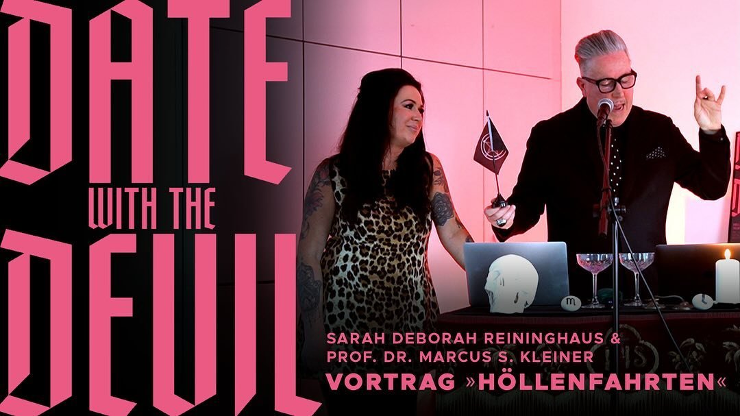 DATE WITH THE DEVIL - now on YouTube! 

Check out the lecture &ldquo;H&ouml;llenfahrt&rdquo; by Sarah D. Reininghaus and Prof. Dr. Marcus S. Kleiner @marcus.s.kleiner 

On Saturday, June 15, the art collective Maison Douce hosted an open studio. As a
