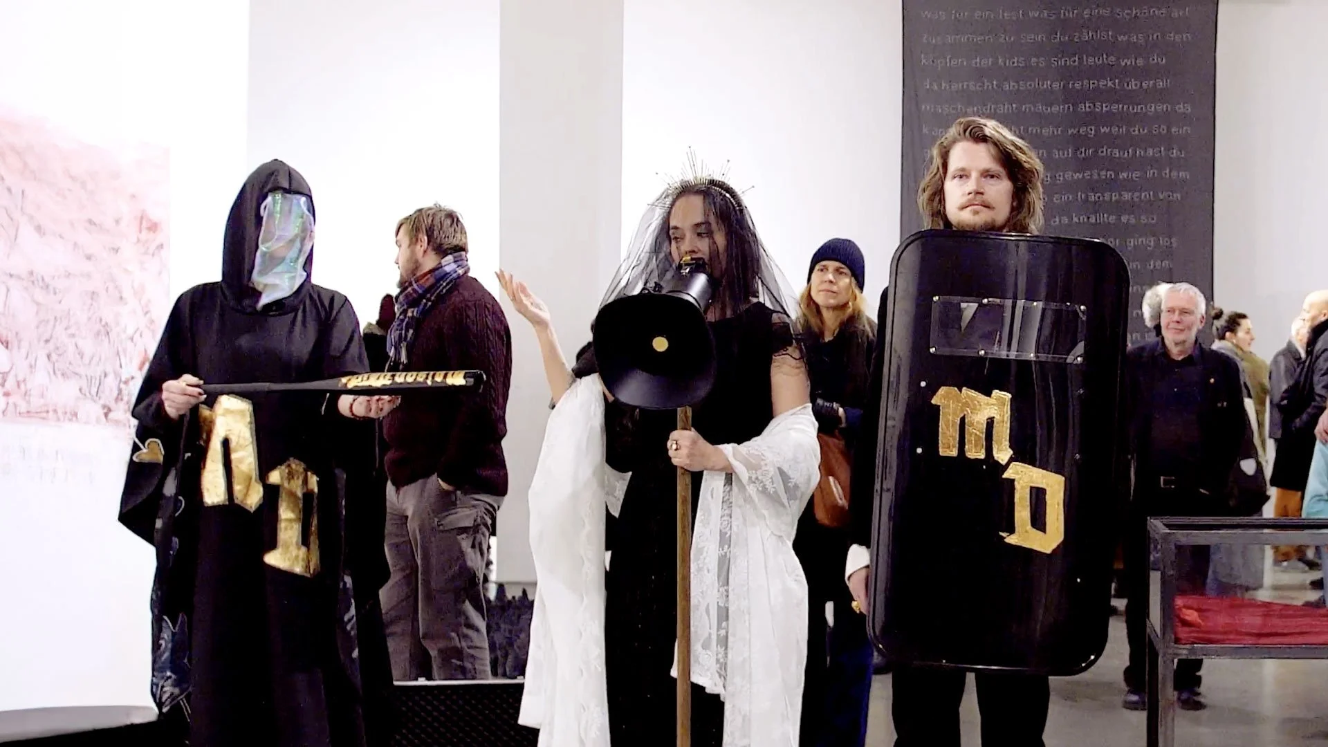 Benediction Performance at Kunsthaus Hamburg