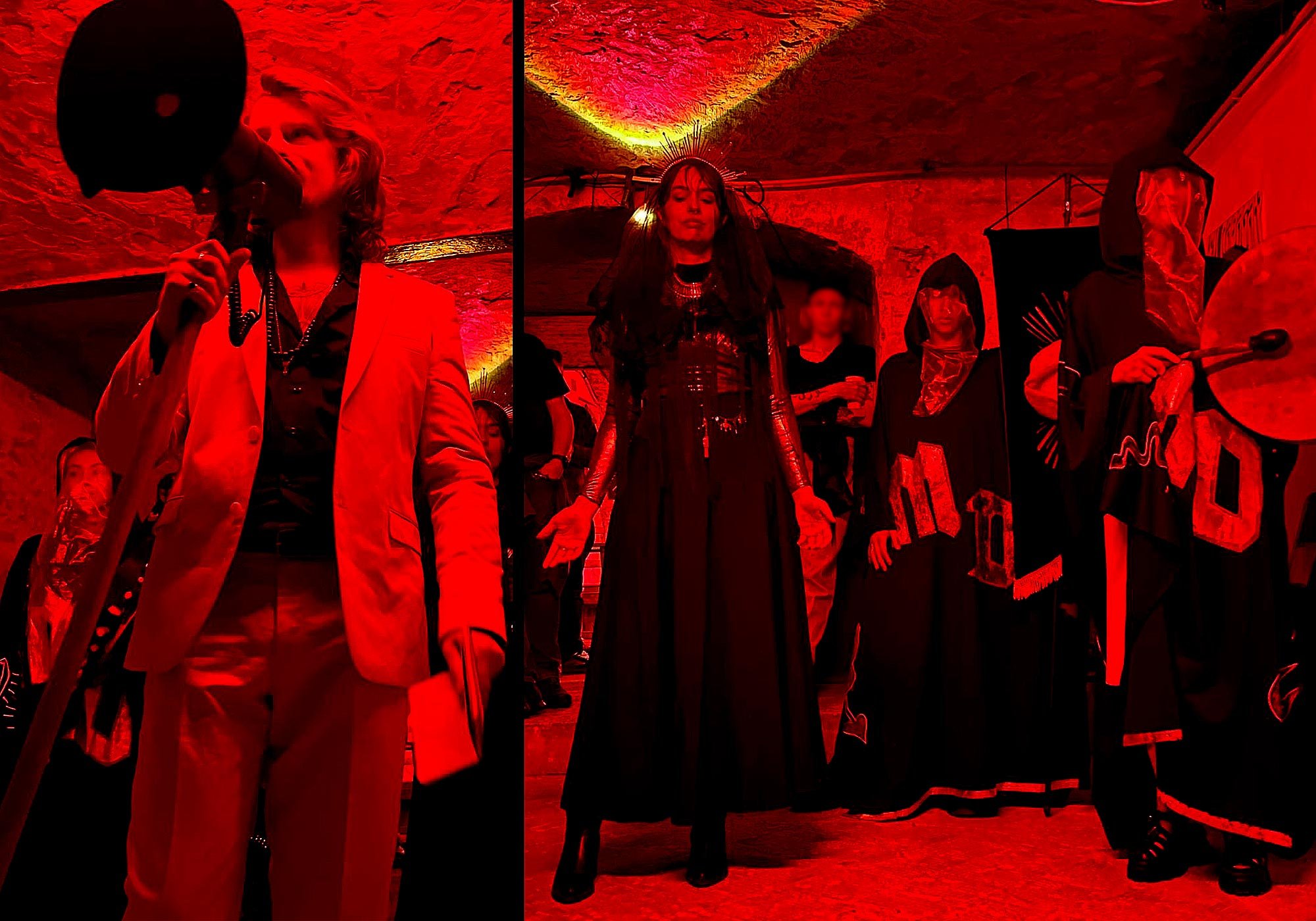 reclaiming sacredness and collective ritual: Berlin Performance, April 2025.