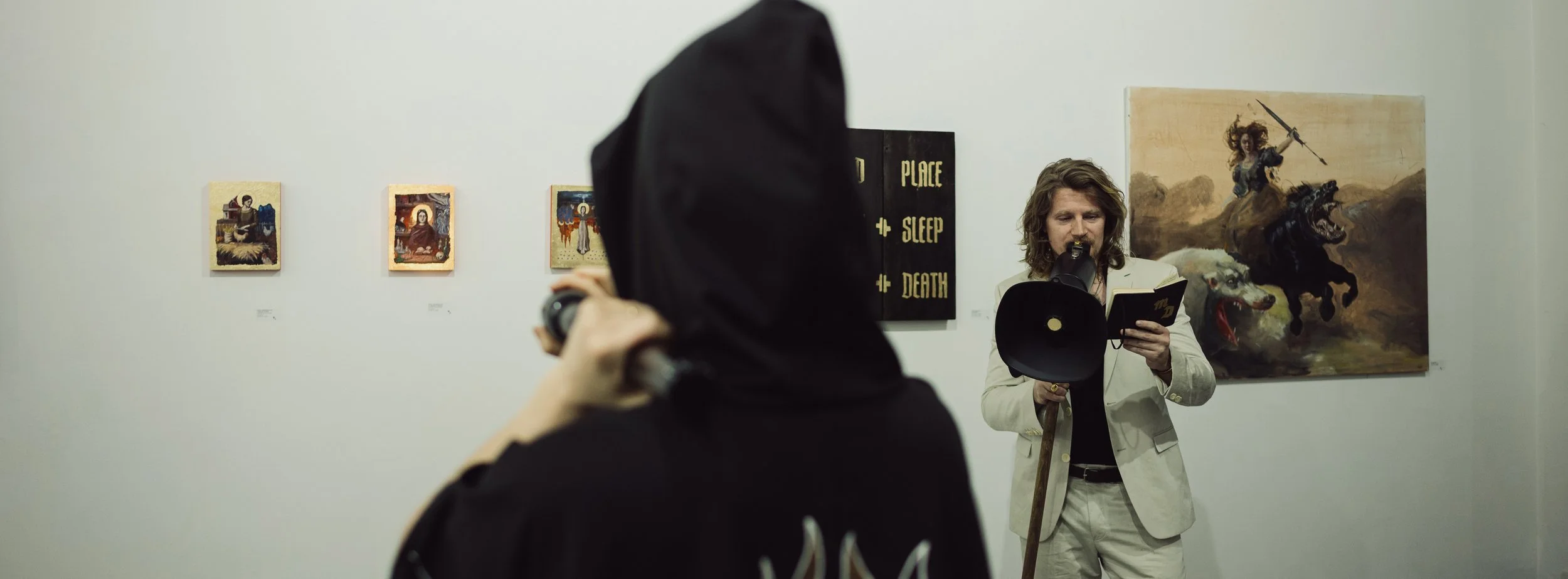 Between Worlds Exhibition: Introducing a new saint