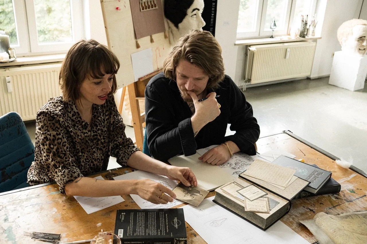 Before the image, before the sound, before the ritual &mdash; there is research. We read mythology, study ancient rites, follow the traces of forgotten symbols and half-buried traditions. Not out of nostalgia, but to understand where art began: aroun