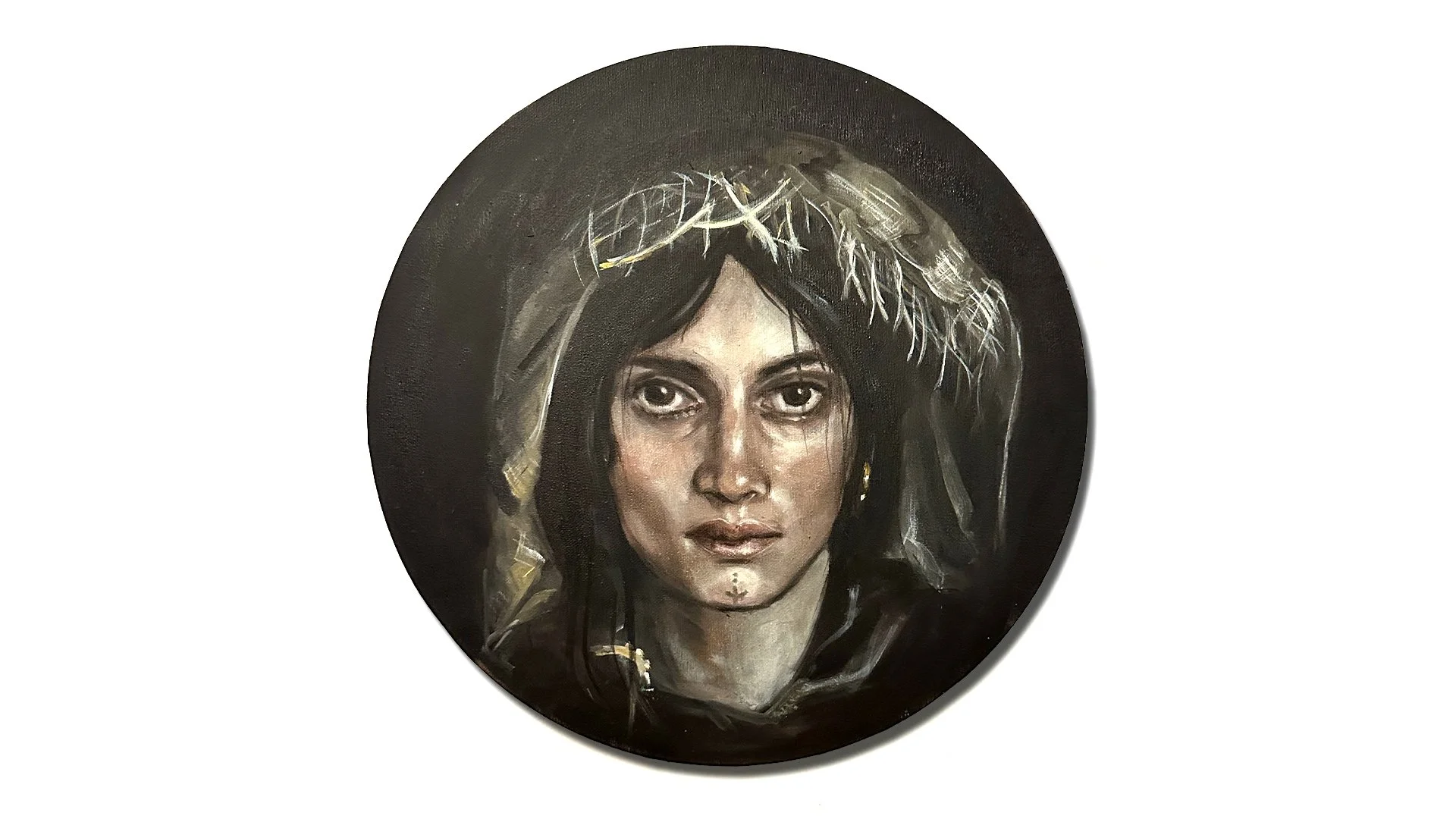 Hexe von Endor Portrait – Artwork