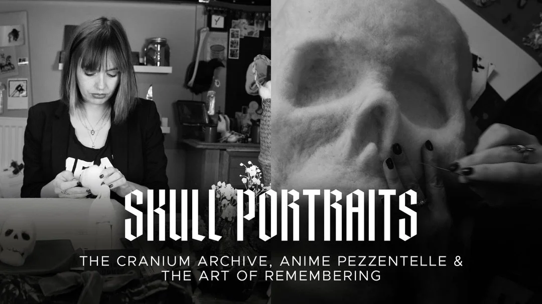 Can a skull be the most intimate portrait of a person? 
In this video, we take you inside our studio of and into the making of The Cranium Archive &mdash; an ongoing series about skulls, memory, inner portraiture, ritual, and the strange tenderness o