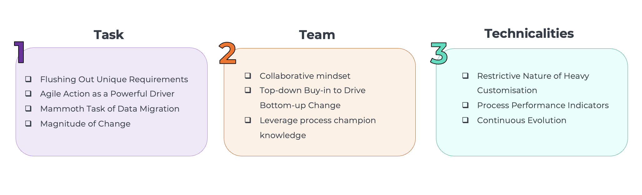 The three Ts of ERP Cloud transformations — Enfuse Group