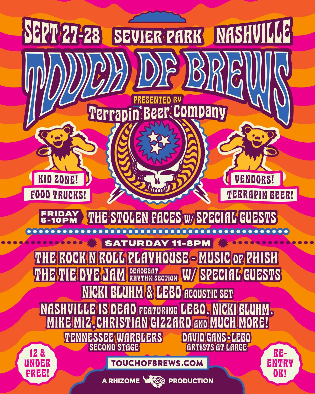 For 2024 Touch of Brews takes place in Athens, GA on 4/20 and returns For 2024 Touch of Brews takes place in Athens, GA on 4/20 and returns