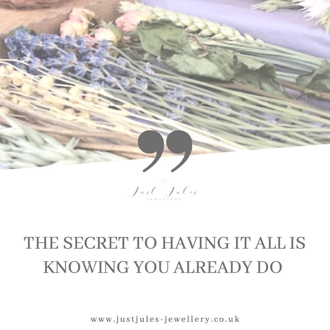 It's been a busy week so here is a little Friday quote to start your weekend ✨

#justjulesjewellery #jewellerydesign #jewellerybusinessuk #jewellerylove #jewelleryforher