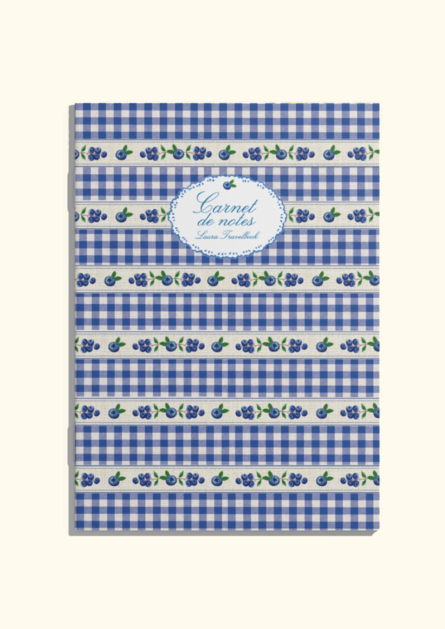 Carnet Myrtilles & vichy