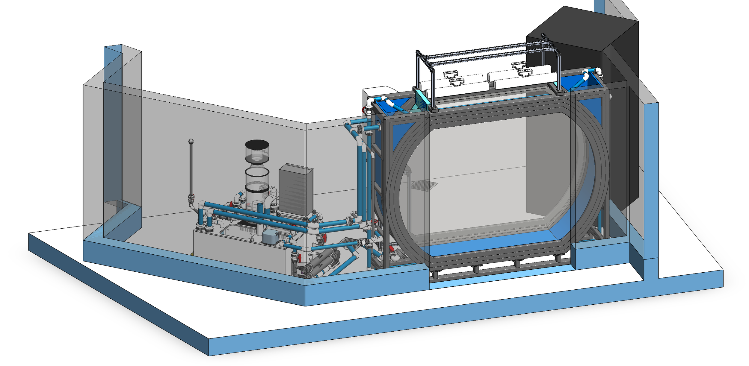 Life Support Systems 101: What Keeps Large Aquariums Alive