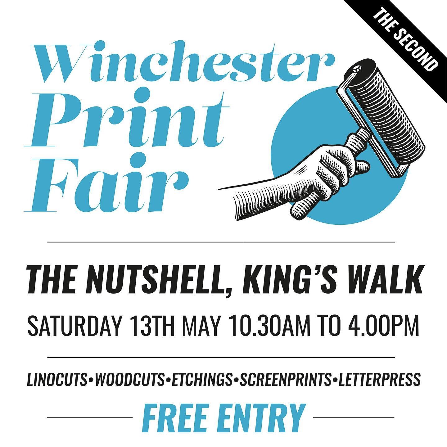 Todays the day! Come say hi if you&rsquo;re in the area&hellip;two floors this year; more artists, more art! Hope to see you there! Caroline 🌿
.
.
.
.
.
#winchester #artinwinchester #printfair #artfair #originalartforsale