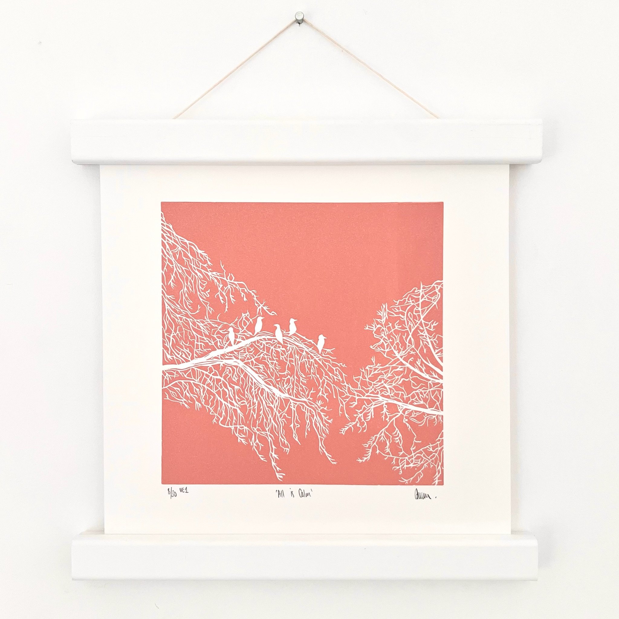 All is Calm (Bird Print)