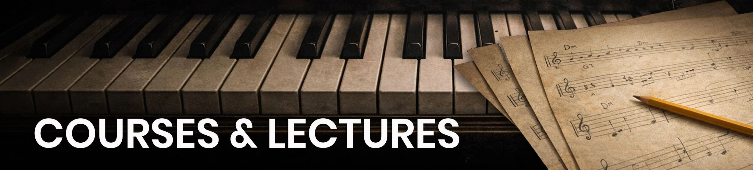 Songbook Station Courses & Lectures banner