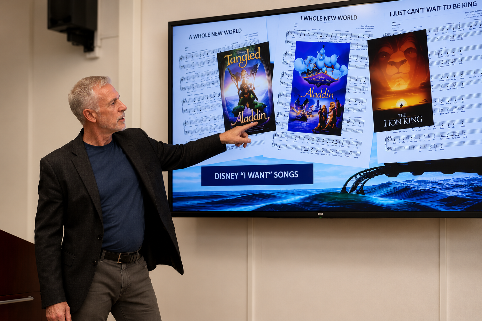 Edward Barnes teaching at Juilliard
