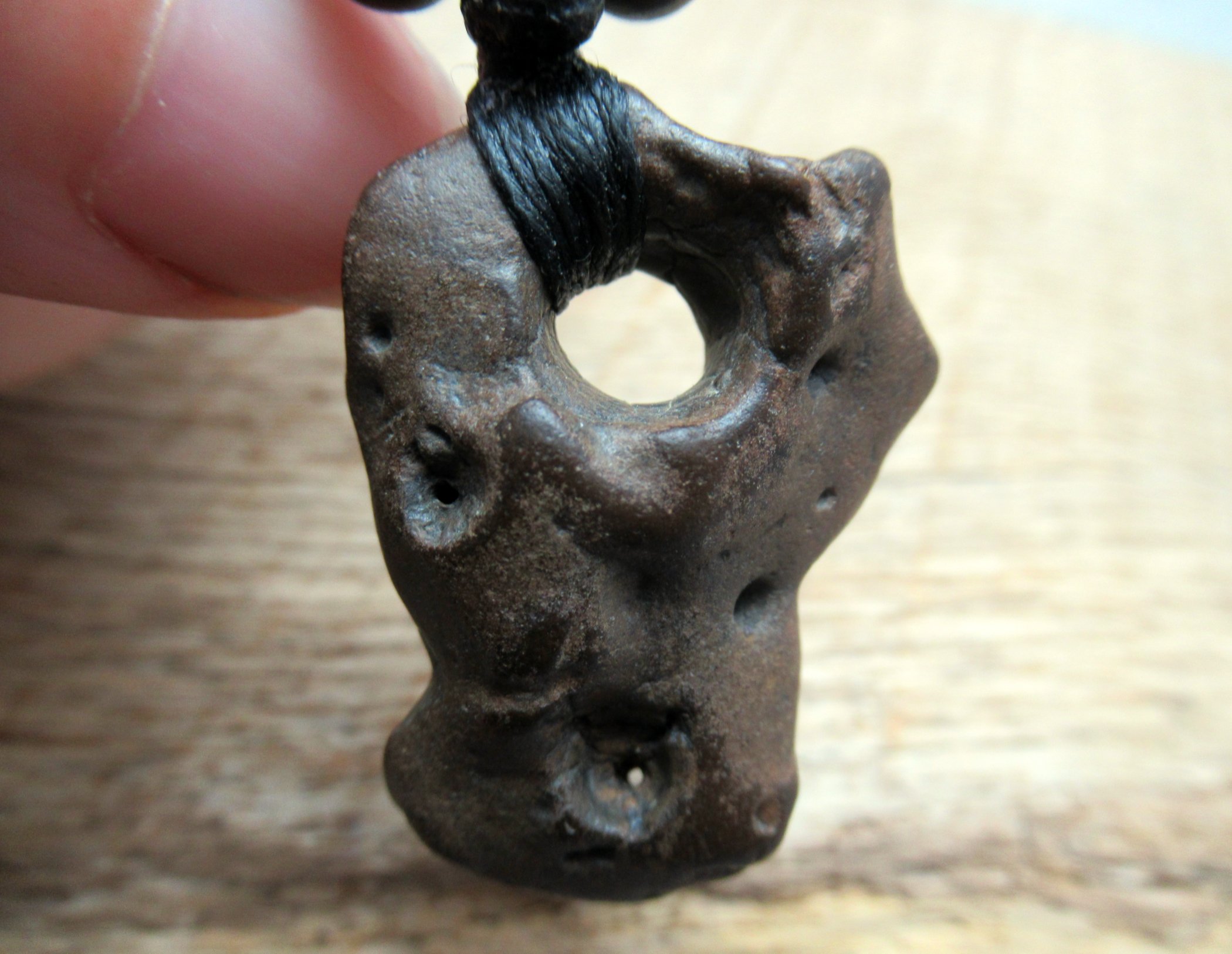 Unusual ironstone hagstone collected on the Isle of Wight coast FREE SHIPPING WORLDWIDE
