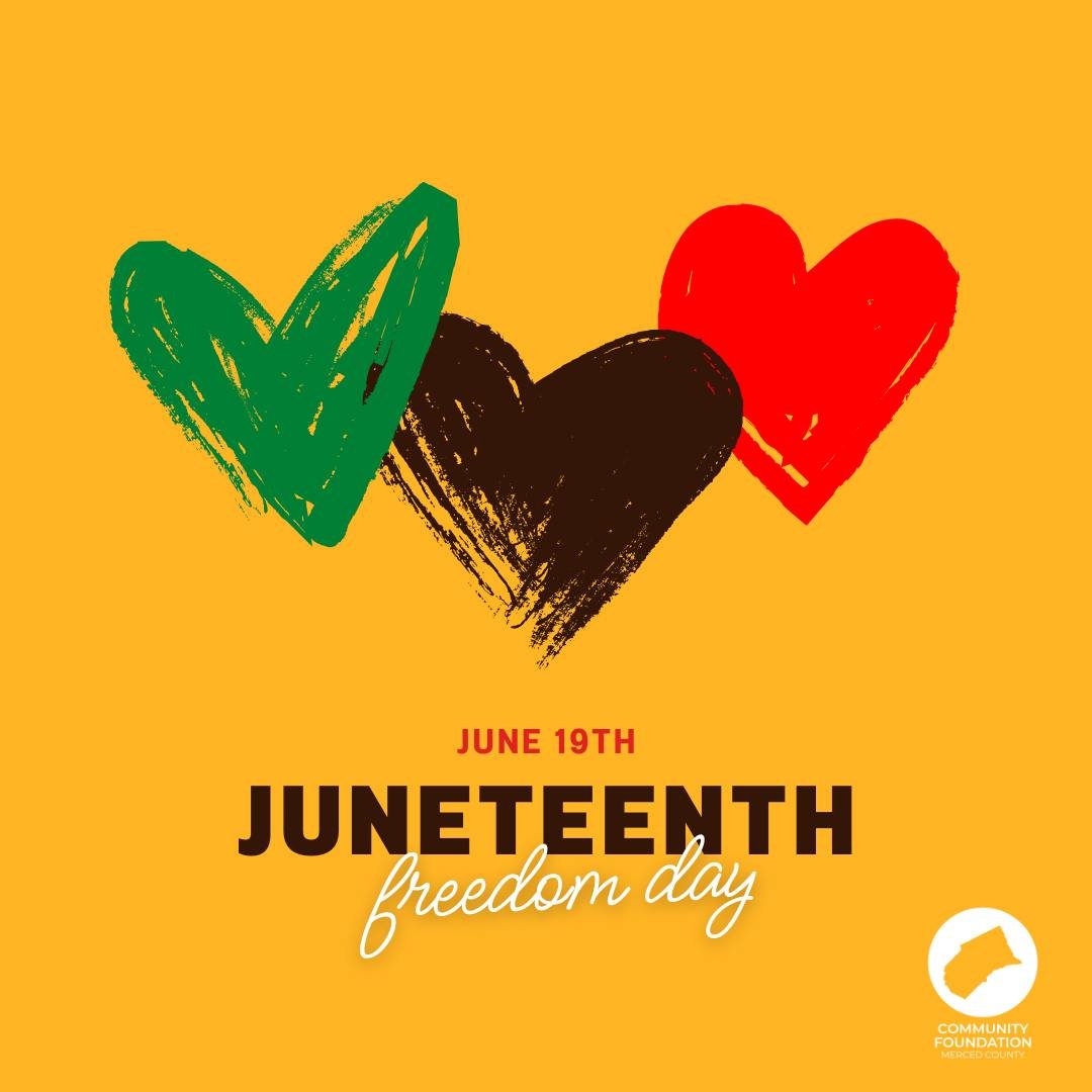 In observance of Juneteenth, our offices will be closed on Thursday, June 19th. 

Today, we honor a pivotal moment in American history - a reminder of the ongoing journey toward liberty and justice for all. 

#Juneteenth #FreedomDay #MercedCounty #Co