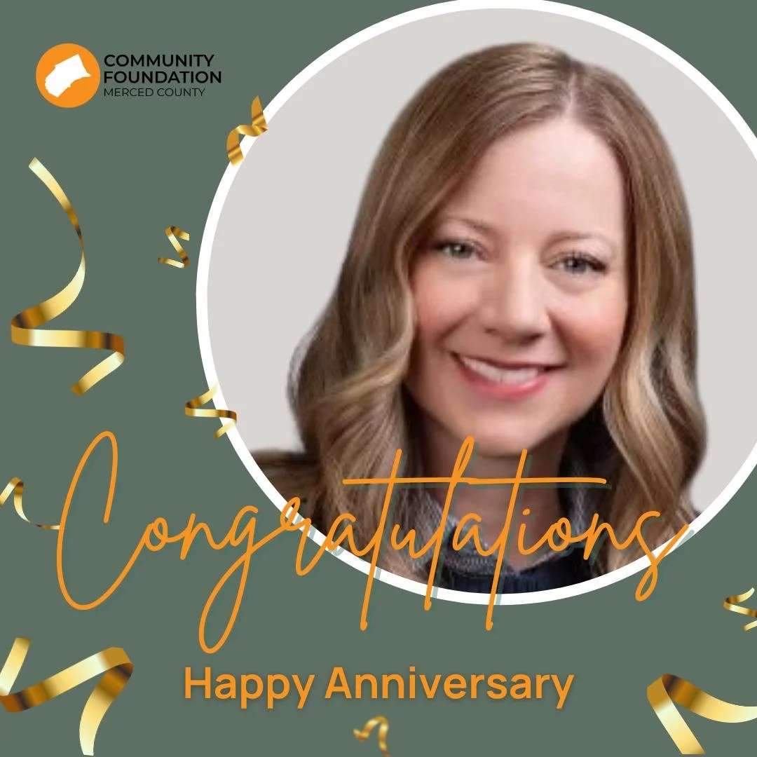 🎉🧡 Today we celebrate a special milestone! 🧡🎉

Please join us in congratulating Stephanie Dietz on her second anniversary as Executive Director of the Community Foundation of Merced County. Over the past two years, Stephanie&rsquo;s leadership, v