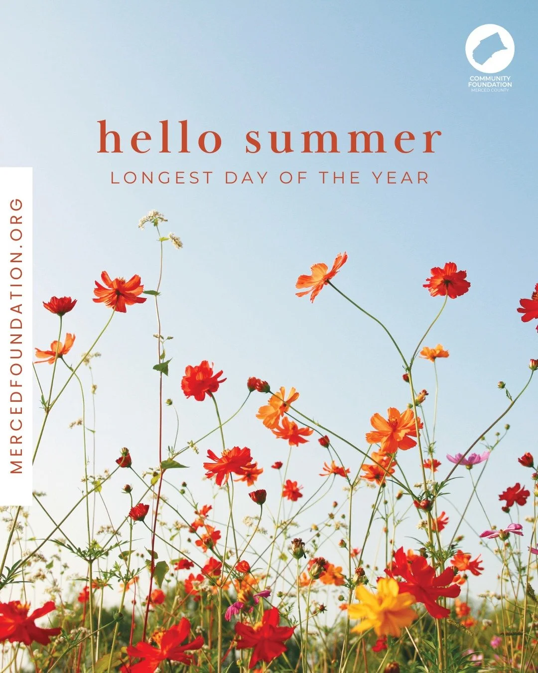 The longest day of the year is here! Here&rsquo;s to a bright summer ahead for Merced County and all the communities we proudly serve. 🧡

#SummerSolstice #CentralValley #MercedCounty #CFMCMerced