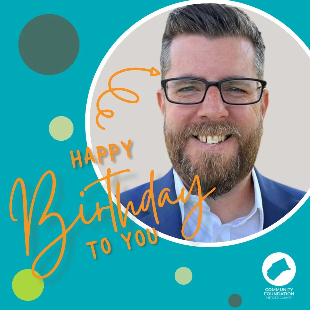 🎉 Happy Birthday to Kyle Hampton! 🎉

Today we celebrate Kyle and all he does to support our community. Thank you for your partnership, generosity, and dedication to making Merced County a great place to live, work, and thrive.

Wishing you a wonder