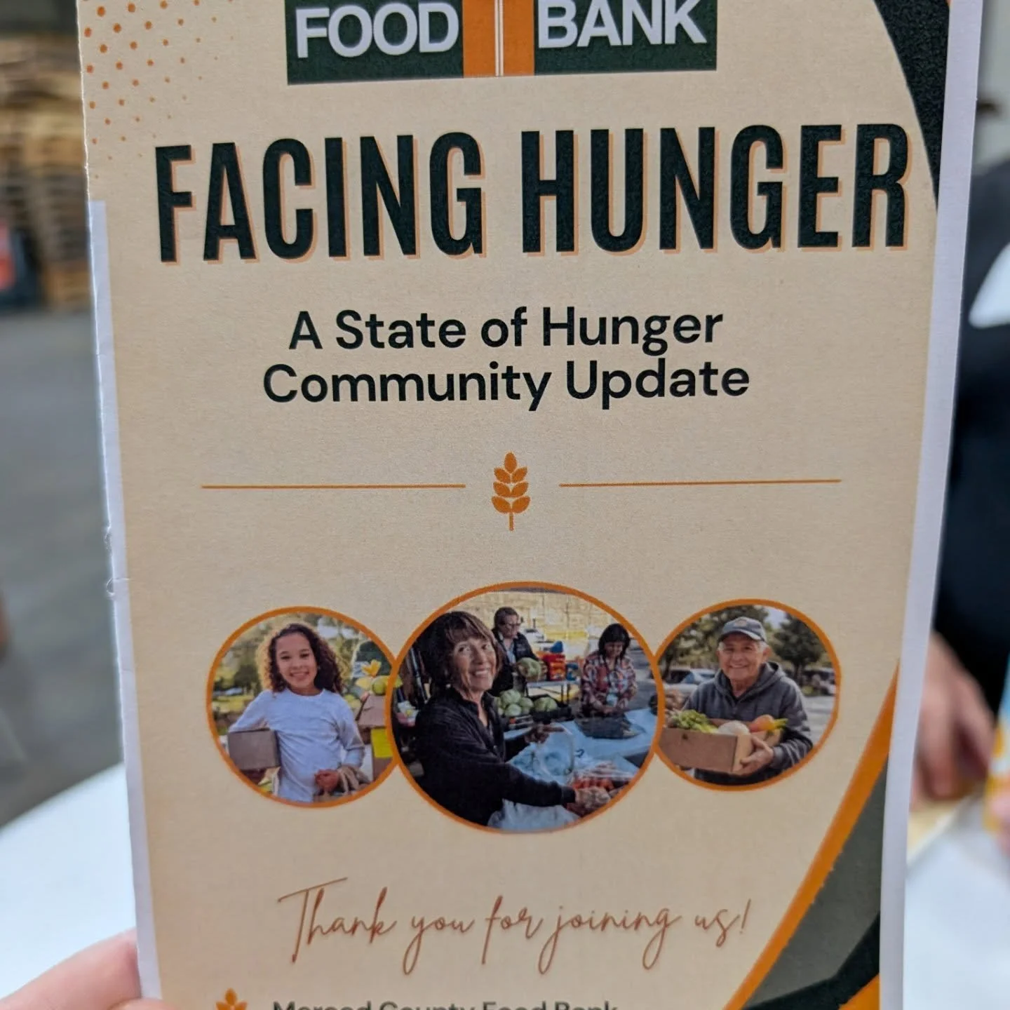 This evening, we attended the State of Hunger Address at the Merced County Food Bank. It was an impactful evening highlighting the many ways our community can come together to support neighbors facing food insecurity.

We were especially proud to see