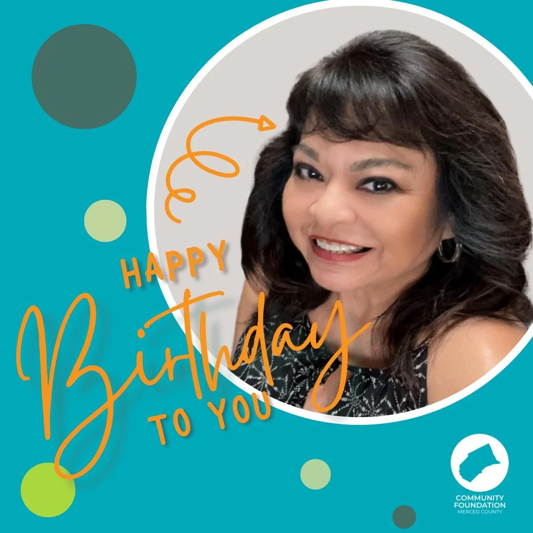 We did not want the weekend to go by without wishing Mary Ellen Arana a happy birthday! 🎉

Mary Ellen is a treasured member of the CFMC Board and a beloved member of our Merced County community. Her dedication, kindness, and generous spirit are refl
