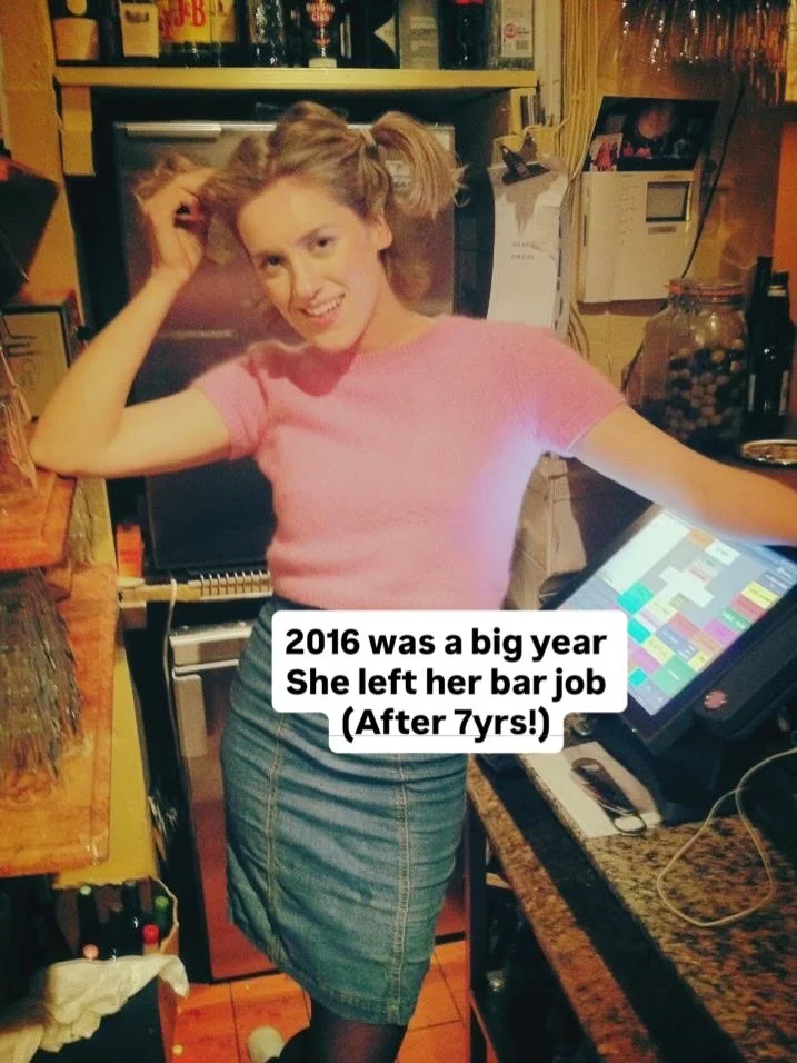 Met my husband. Left my day job. Got a record deal. Only wore white. It was a wild year. And I know I&rsquo;m late to this trend. But though i am always late. I always do, in the end, turn up 😂🥰🫶🏼 2026 let&rsquo;s go