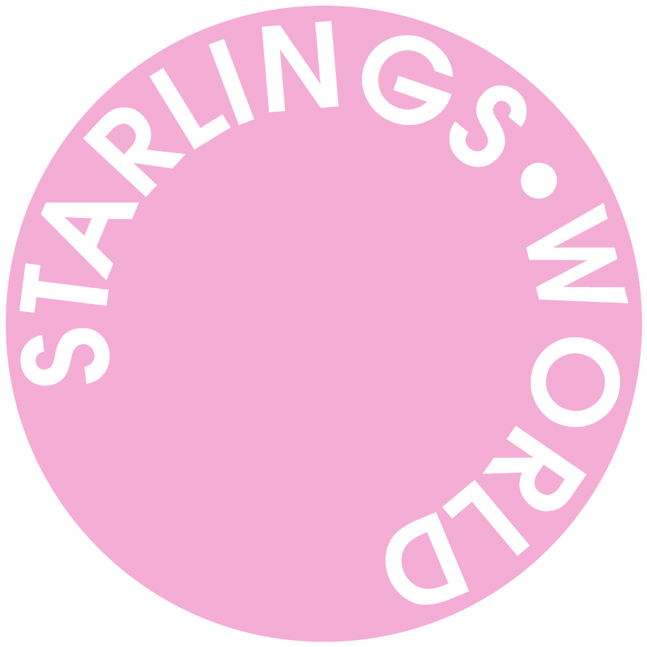 Starling Pink Stickers