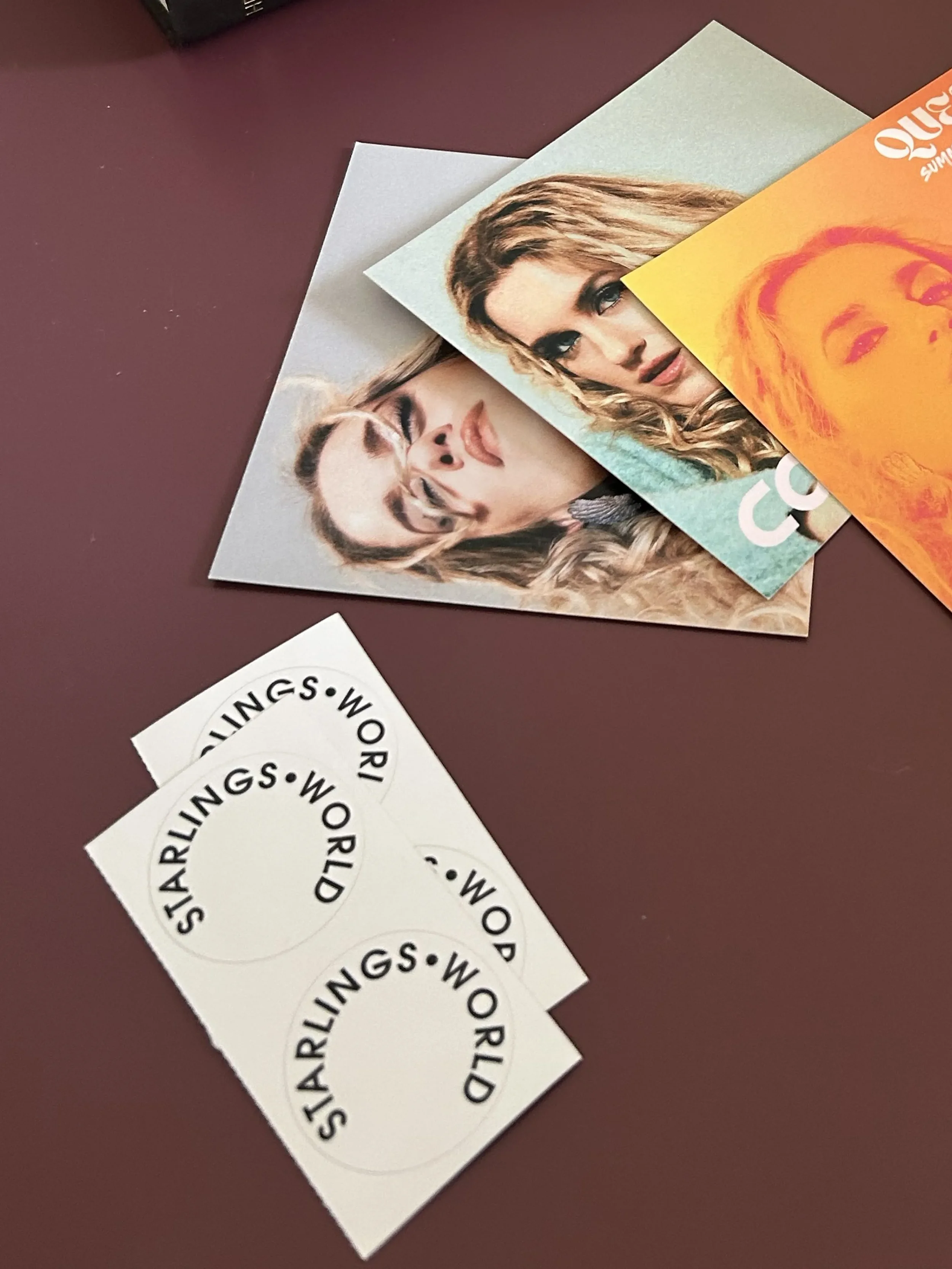 STARLING PINK STICKERS