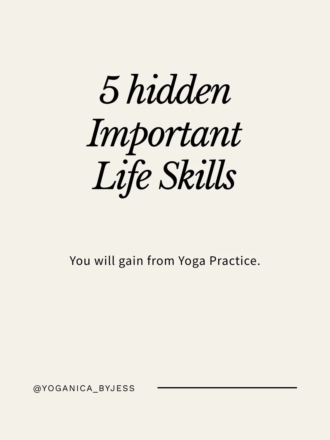 Yoga does not have to be a lifestyle&hellip; but a yoga practice will change the way you live your life.

You don&rsquo;t have to wear the clothes, follow the trends, or fit into an image of what yoga &ldquo;should&rdquo; look like. 

You do not need