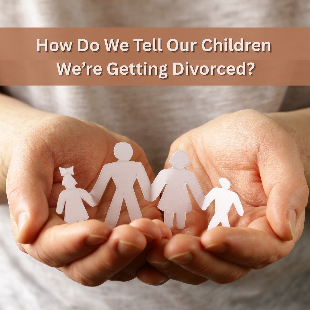 Every family system changes dramatically when a divorce occurs. Informing the children in the best way possible raises the question of &ldquo;How do we do it?&rdquo; There is no clear path to handle this sensitive information but planning it out in a