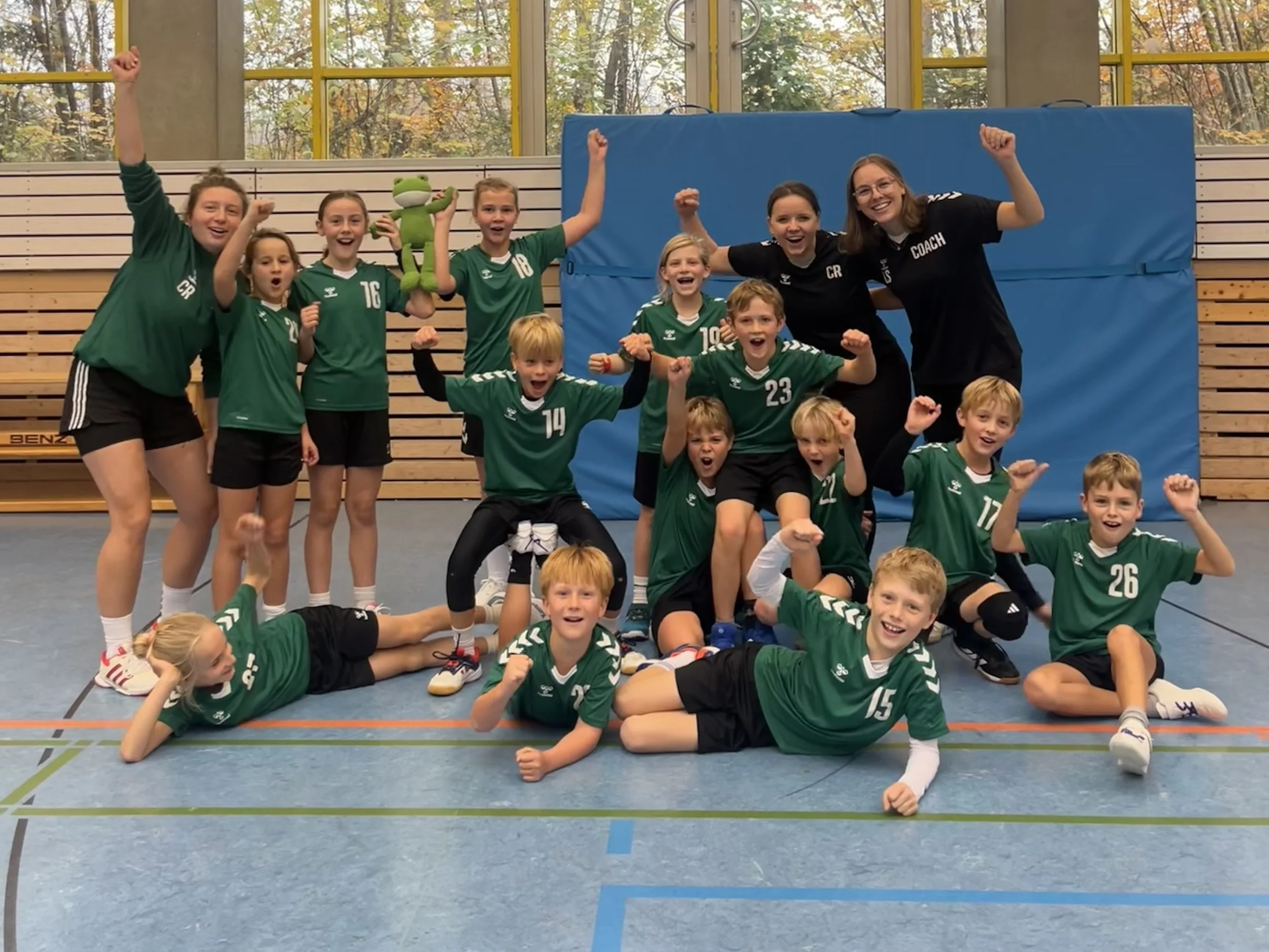 E-Jugend feiert dank überragender Mannschaftsleistung den ersten Saisonsieg
