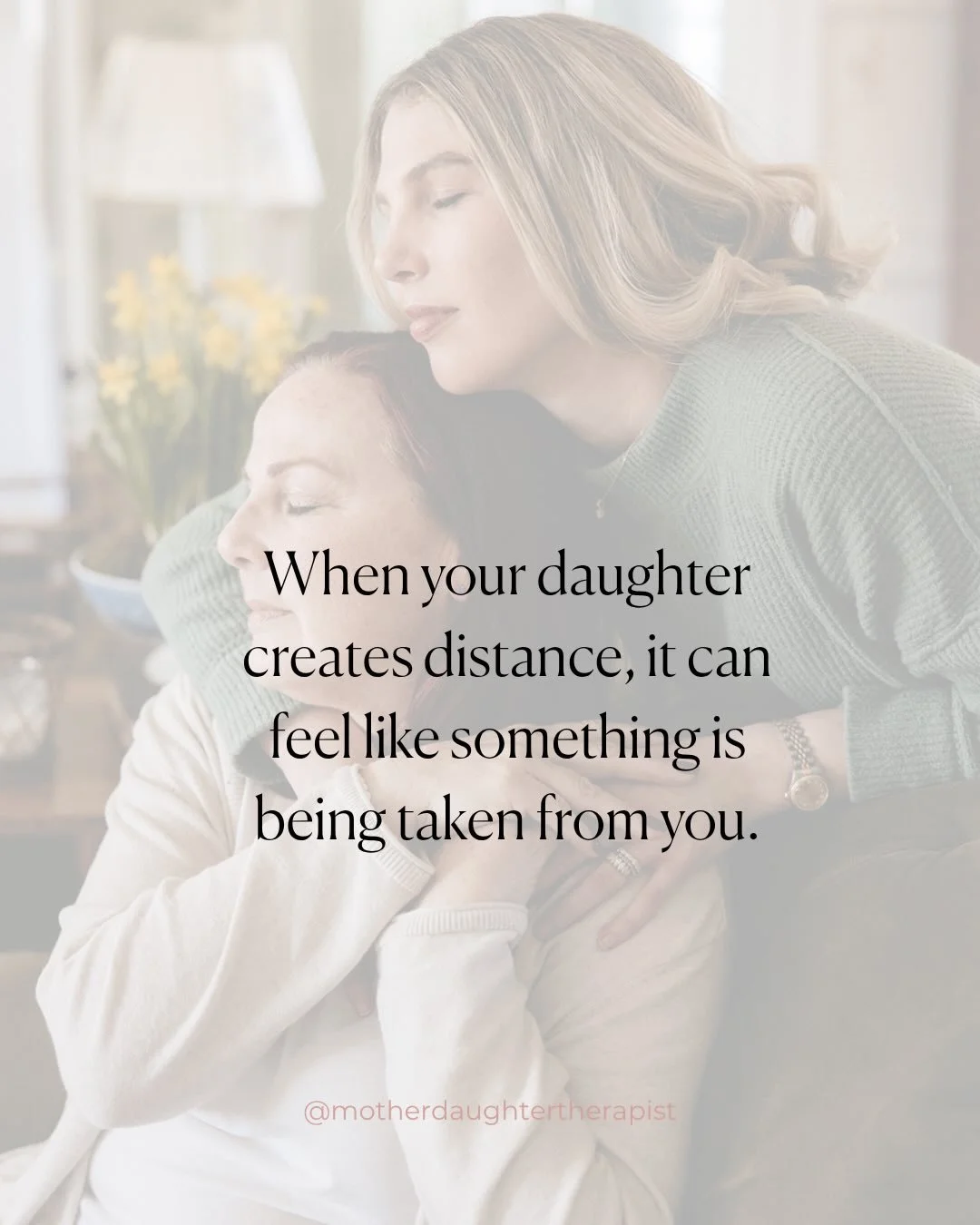 There is a version of you that handled this relationship the only way she knew how.

And there is a version of you now&hellip;
who is ready to understand it more deeply.

When distance happens, most mothers immediately look outward.
What did she misu