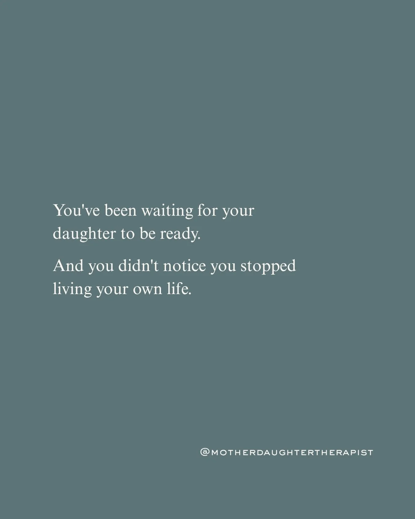 Waiting for her can start to look like love. 
You keep your plans loose. 
You keep your phone close. 
You keep part of yourself on pause, just in case.

But respecting her space doesn&rsquo;t have to mean disappearing from your own life.

Becoming is
