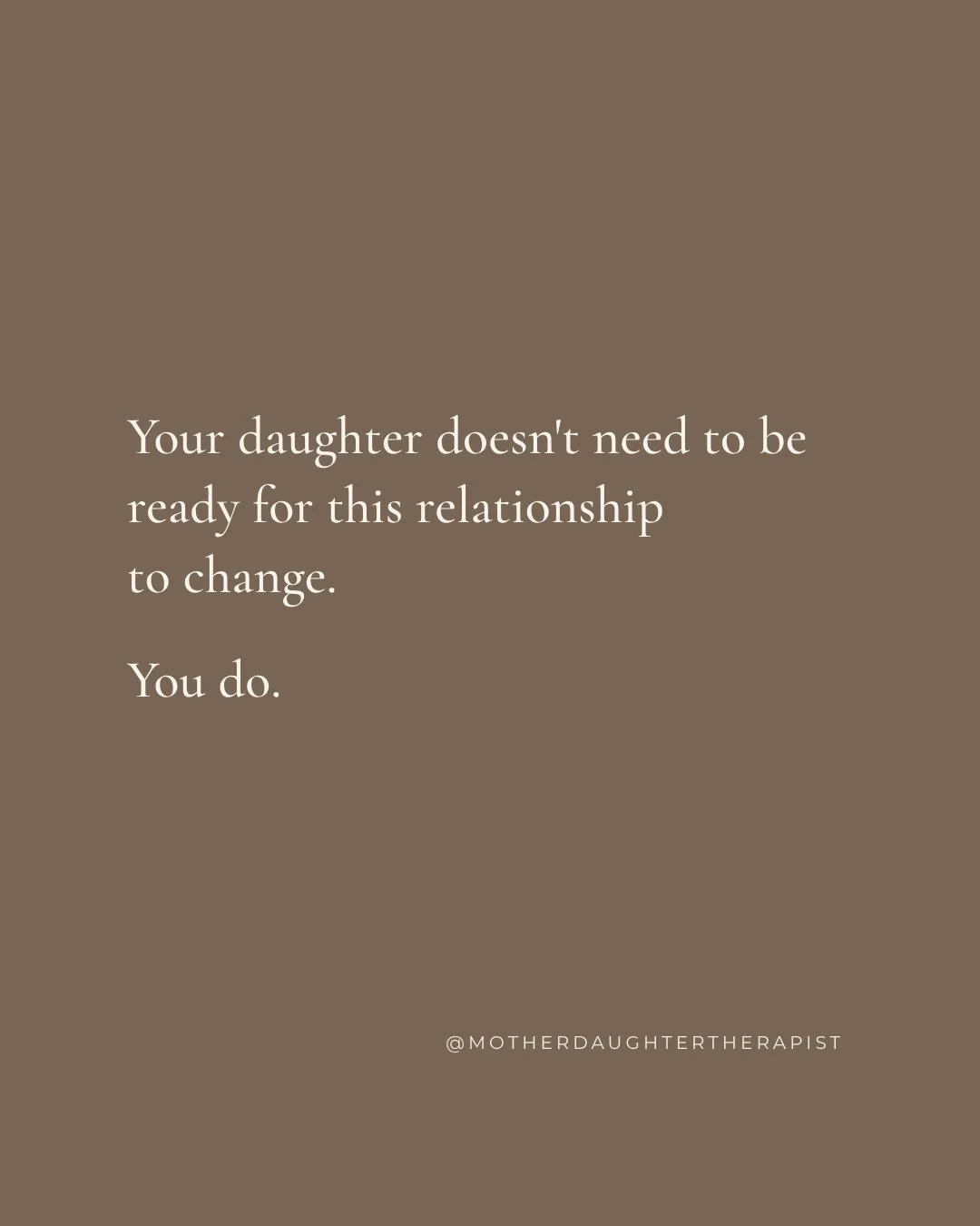 The mothers who change this relationship aren&rsquo;t the ones who found the perfect words. They&rsquo;re the ones who stopped waiting for their daughter to go first.

You&rsquo;ve read the books. You&rsquo;ve saved the posts. Maybe you&rsquo;ve done
